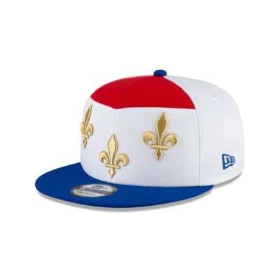 New Orleans Pelicans Gorra | New Era NBA City Edition 9fifty Snapback Cap Mexico - Blancos